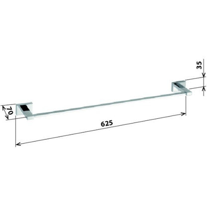 Bemeta Plaza Suport prosop baie tip bara 60 cm