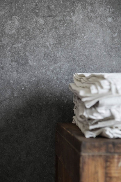 Gresie exterior portelanata rectificata gri 30x60 cm, Marazzi Mystone Bluestone Grigio Strutturato