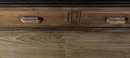 Gresie interior portelanata rectificata maro 25x150 cm, Marazzi Treverkmust Brown
