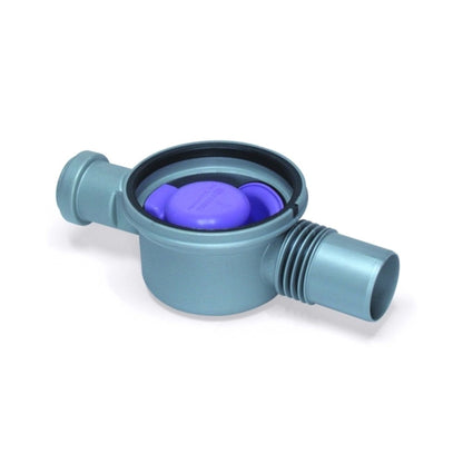 Set promo Sifon pardoseala Kessel System 100 cu intrare laterala si capac oval