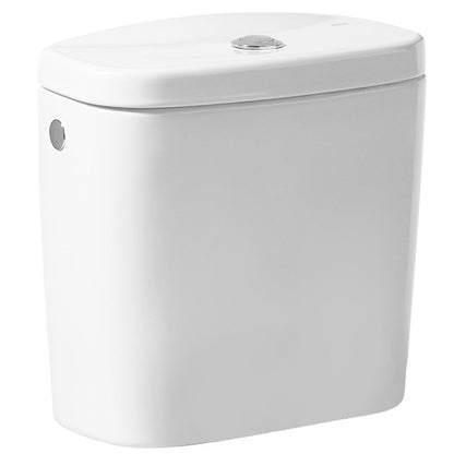 Set promo Vas WC pe pardoseala cu rezervor aparent si capac Roca Victoria 36x67 cm evacuare verticala