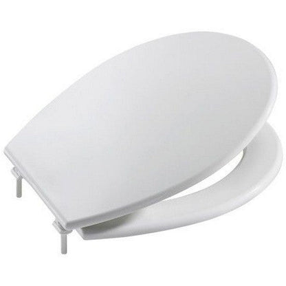Set promo Vas WC pe pardoseala cu rezervor aparent si capac Roca Victoria 36x67 cm evacuare verticala