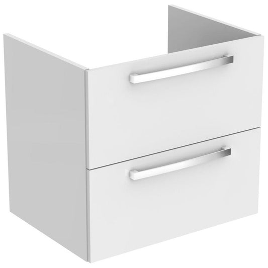 Set promo mobilier baie (masca cu 2 sertare si lavoar) Ideal Standard Tempo 80x44xH55 cm, alb lucios