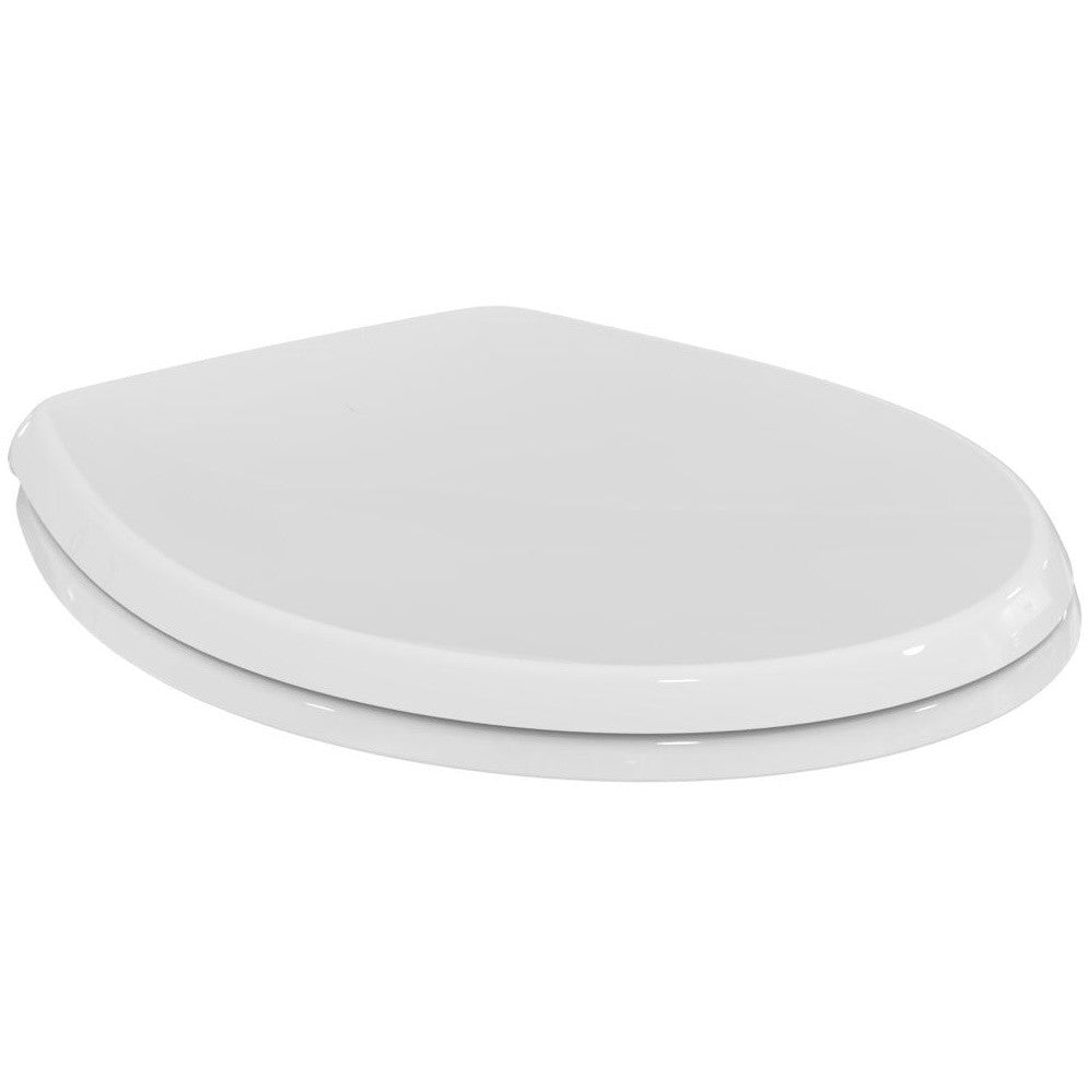 Set Vas WC pe pardoseala cu capac si bideu Ideal Standard Eurovit 36x53 cm evacuare orizontala