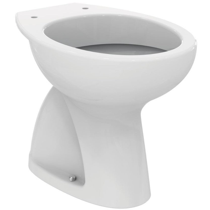 Set Vas WC pe pardoseala cu capac si bideu Vidima SevaDuo 35x51 cm evacuare verticala