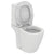 Vas WC cu bideu pe pardoseala Ideal Standard Connect 36x66 cm evacuare orizontala