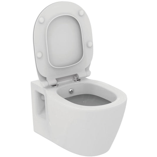 Set promo Vas WC suspendat cu rezervor incastrat, clapeta baterie si capac soft close Ideal Standard 37x55 cm evacuare orizontala