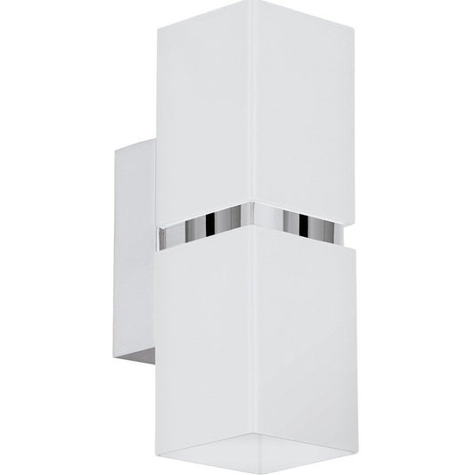 Eglo Passa Aplica patrata 2x3.3W, alb