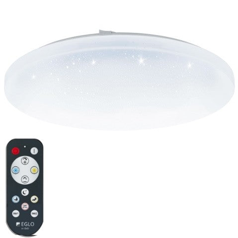 Eglo Frania-A Aplica cu telecomanda, LED TW 1x24W, alb (efect cristal)