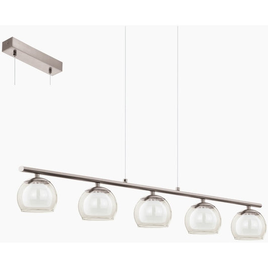 Eglo Ascolese Lustra 5x3.3W, transparent