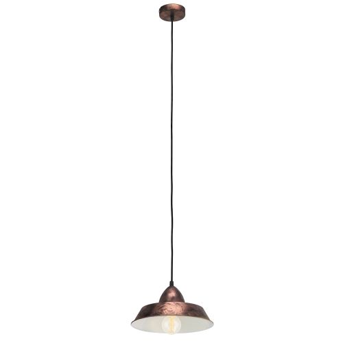 Eglo Auckland Pendul 1x60W, cupru