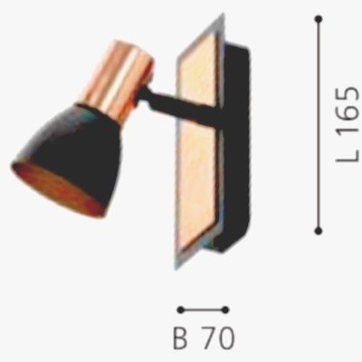 Eglo Barnham Aplica cu spot LED 1x3.3W
