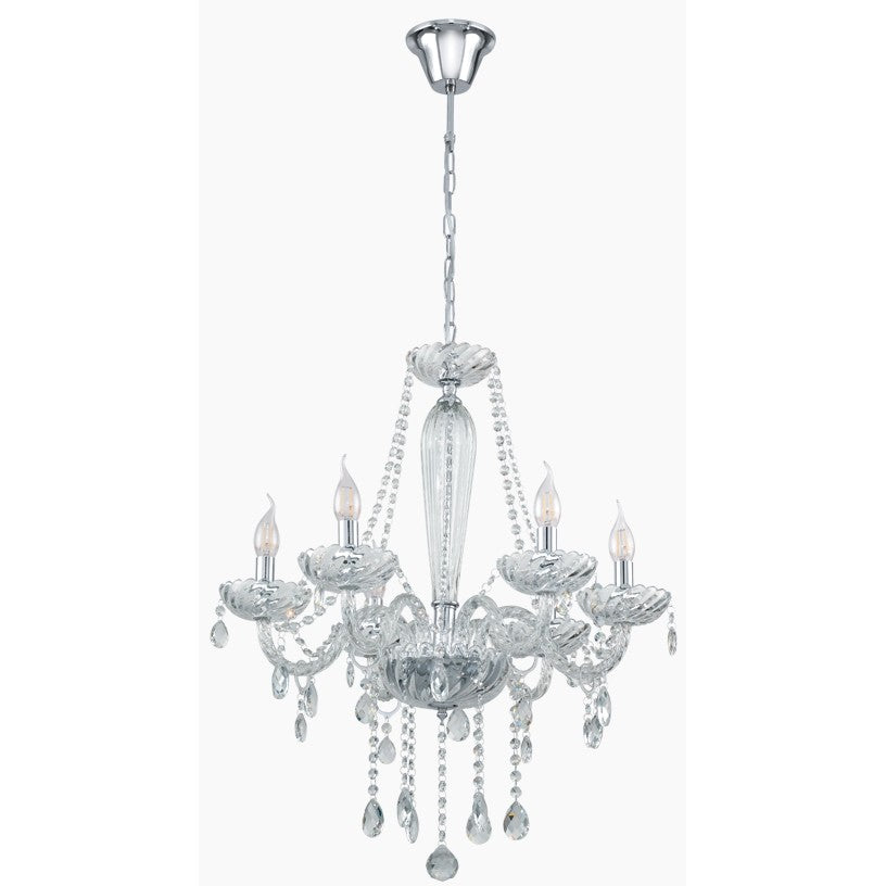Eglo Basilano 1 Lustra 6x40W, transparent