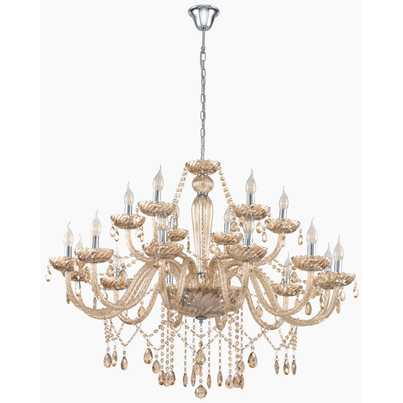 Eglo Basilano Lustra 18x40W, cognac