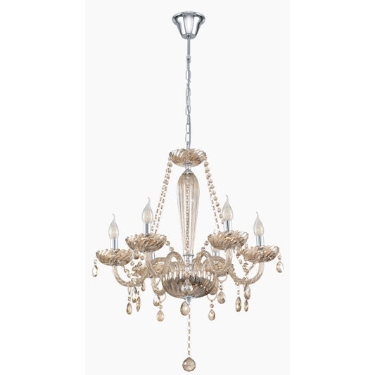 Eglo Basilano Lustra 6x40W, cognac