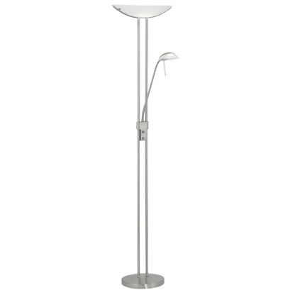 Eglo Baya Lampadar 1x230W si 1x33W, nichel, alb