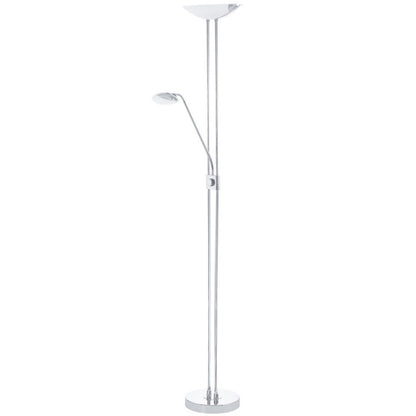 Eglo Baya Led Lampadar 1x20W si 2x2.5W, crom
