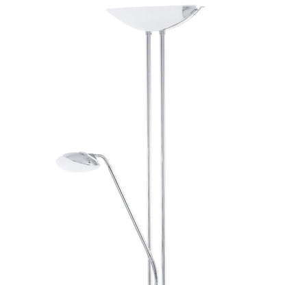 Eglo Baya Led Lampadar 1x20W si 2x2.5W, crom