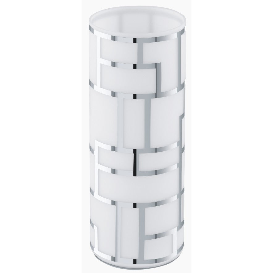 Eglo Bayman Veioza 1x60W, alb/crom