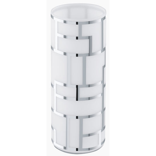 Eglo Bayman Veioza 1x60W, alb/crom