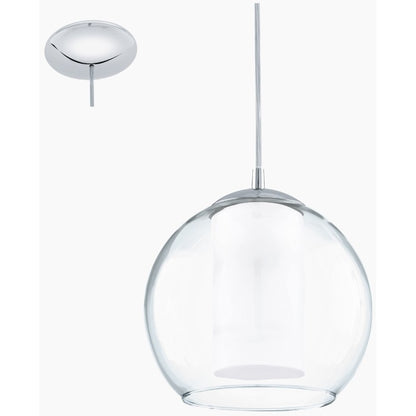 Eglo Bolsano Pendul 1x60W, transparent