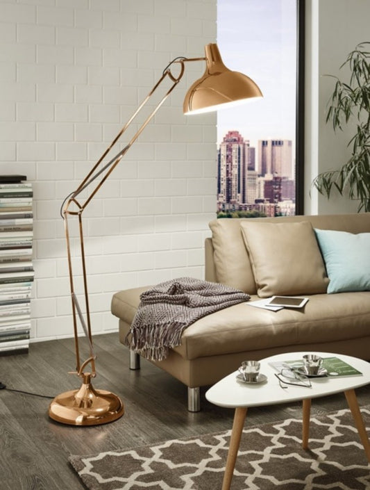 Eglo Borgillio Lampadar 1x60W, cupru
