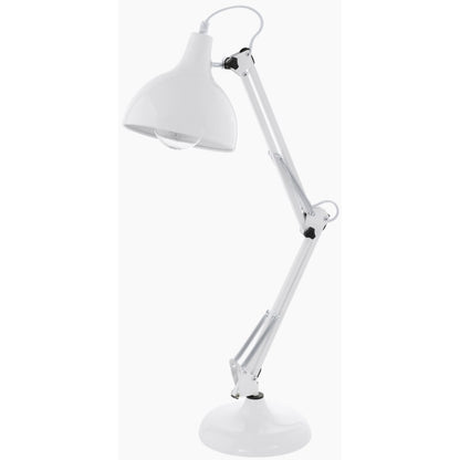 Eglo Borgillio Lampa de birou 1x60W, alb