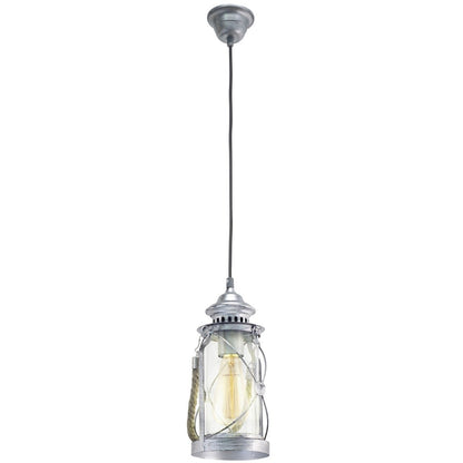 Eglo Bradford Pendul 1x60W, argintiu