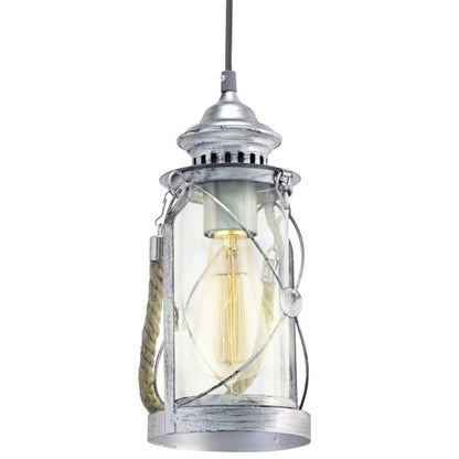 Eglo Bradford Pendul 1x60W, argintiu