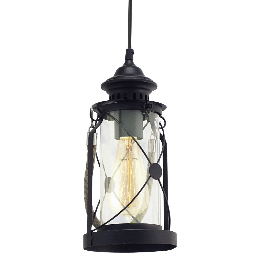 Eglo Bradford Pendul 1x60W, negru