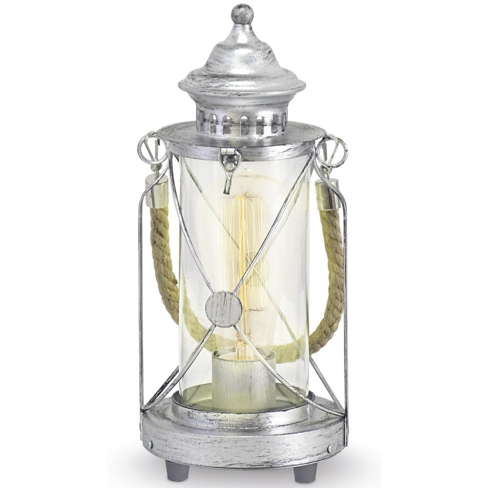 Eglo Bradford Veioza 1x60W, argintiu