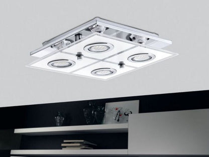 Eglo Cabo Basic Plafoniera 4x3W, alb