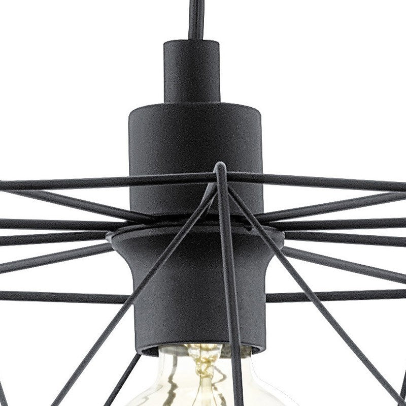 Eglo Carlton 2 Pendul 1x60W, negru