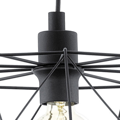 Eglo Carlton 2 Pendul 1x60W, negru