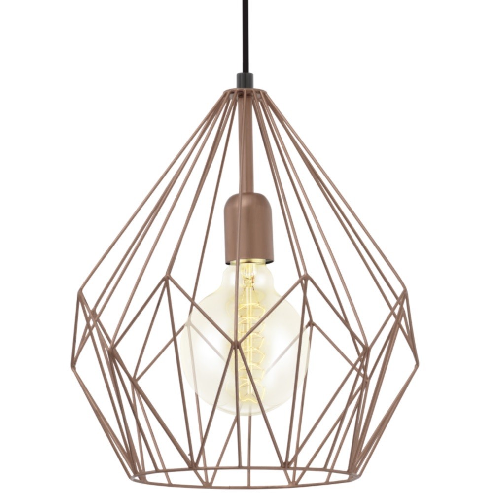 Eglo Carlton Pendul 1x60W, cupru