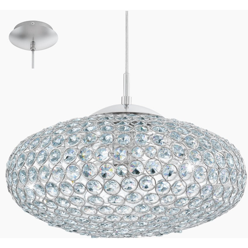 Eglo Clemente Lustra 1x60W, transparent