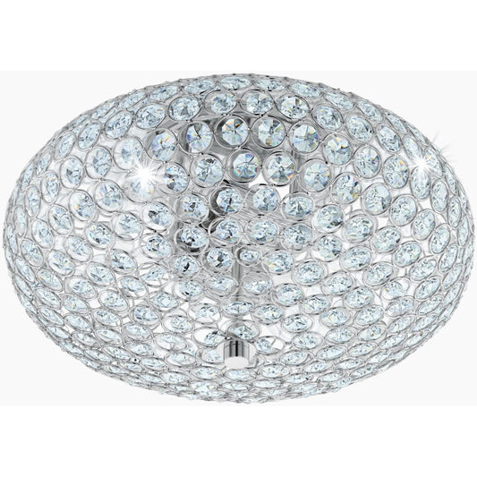 Eglo Clemente Plafoniera 2x60W, transparent