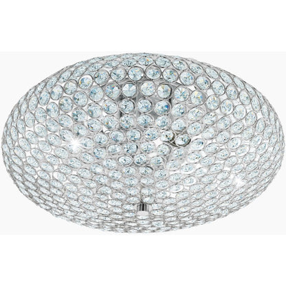Eglo Clemente Plafoniera 3x60W, transparent