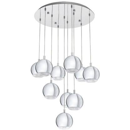 Eglo Conessa Lustra 10x3.3W, crom