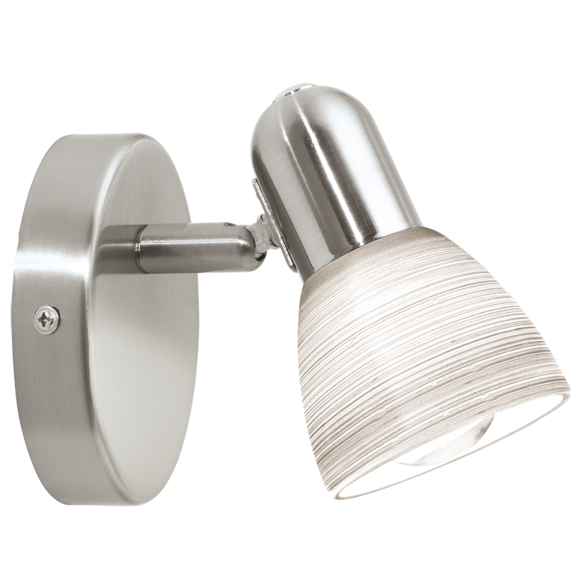 Eglo Dakar 1 Aplica cu spot 1x40W, alb/nichel