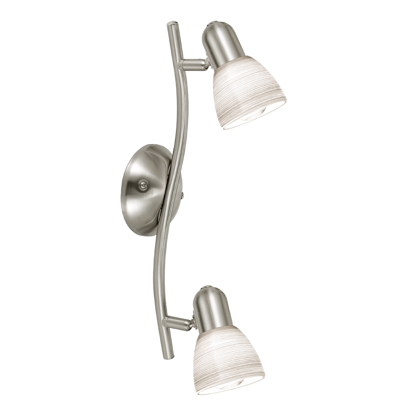 Eglo Dakar 1 Aplica cu spoturi 2x40W, alb/nichel
