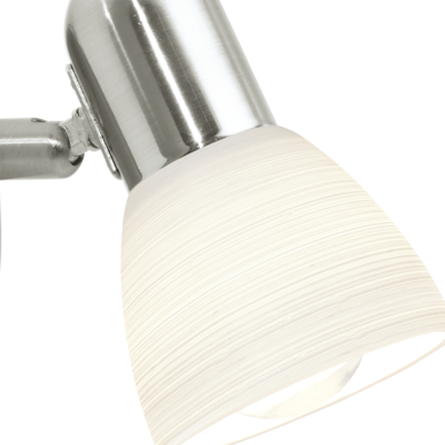 Eglo Dakar 1 Plafoniera cu spoturi 3x40W, alb/nichel