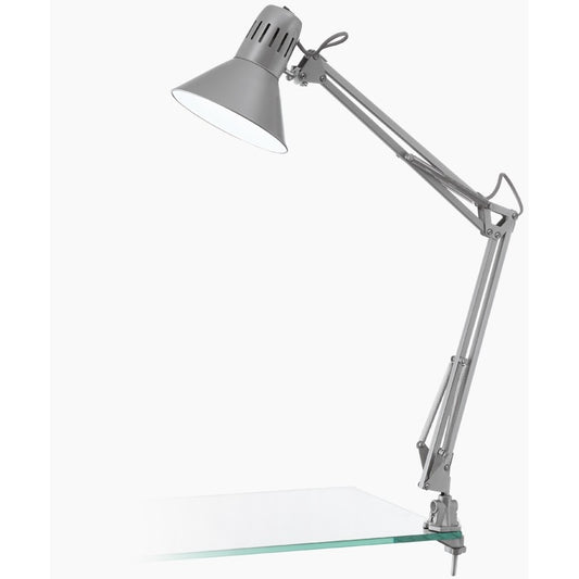 Eglo Firmo Lampa de birou cu clema 1x40W, gri
