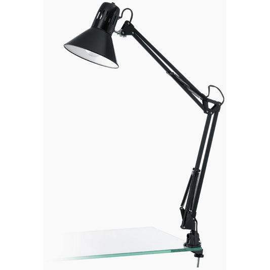 Eglo Firmo Lampa de birou cu clema 1x40W, negru
