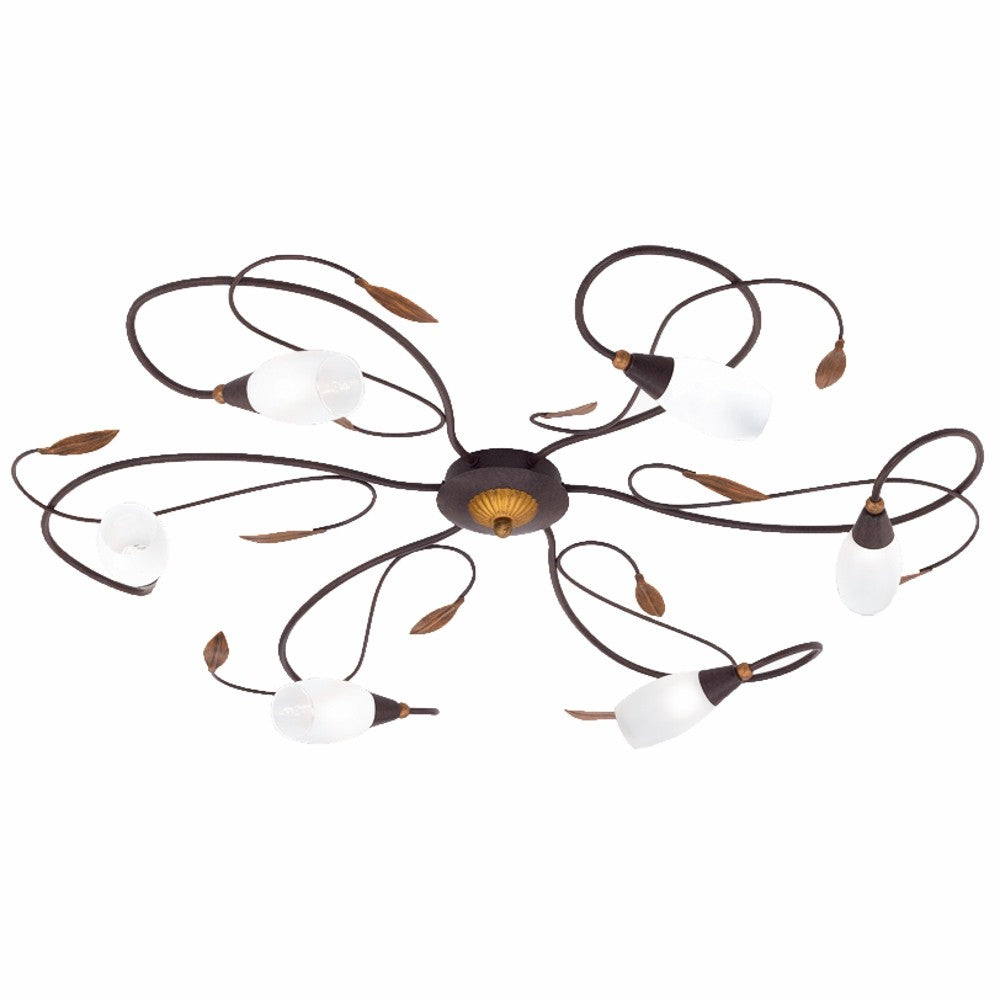 Eglo Gerbera1 Plafoniera 6x33W, crom