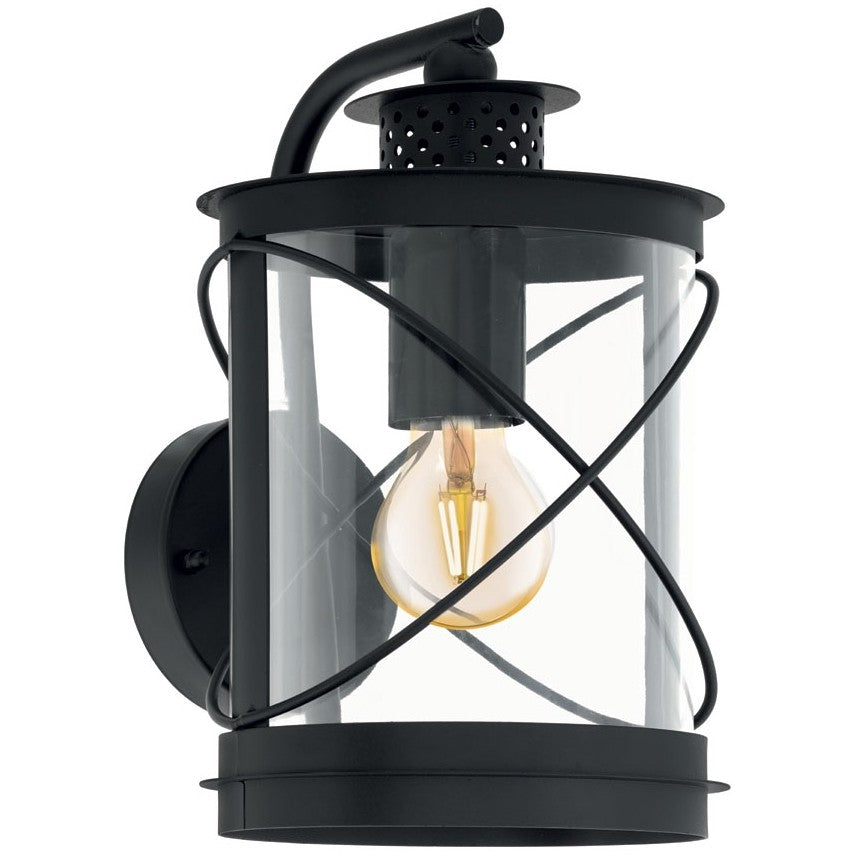Eglo Hilburn Aplica verticala orientata in jos 1x60W, negru