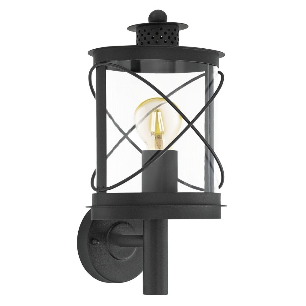 Eglo Hilburn Aplica verticala orientata in sus 1x60W, negru