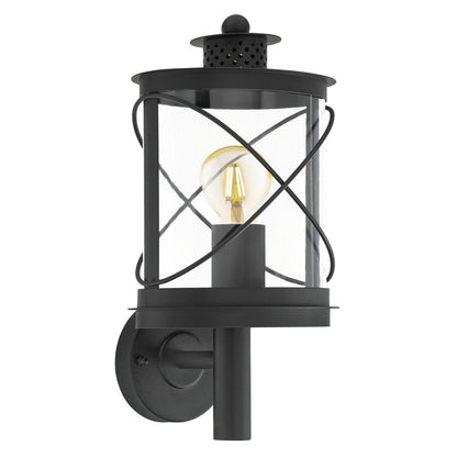 Eglo Hilburn Aplica verticala orientata in sus 1x60W, negru