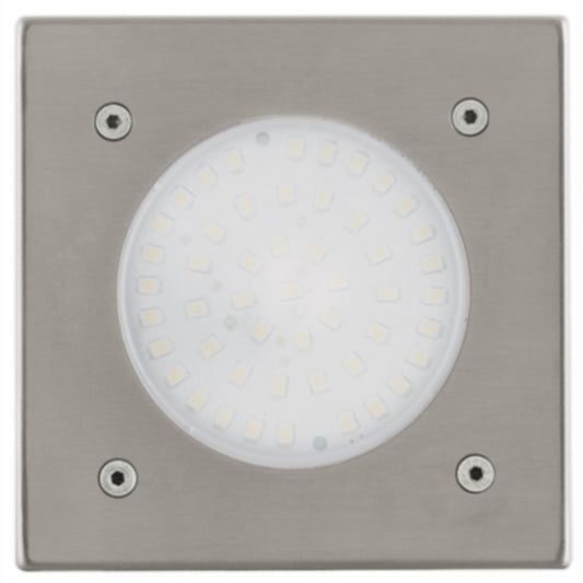 Eglo Lamedo Lampa incastrata patrata 1x2.5W, inox
