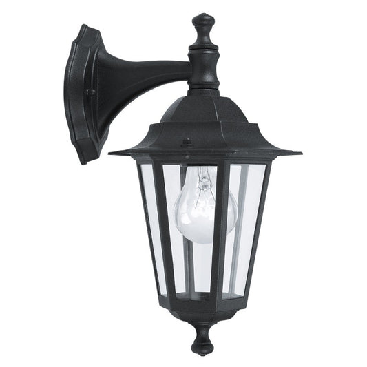 Eglo Laterna 4 Aplica verticala orientata in jos, 1x60W, negru